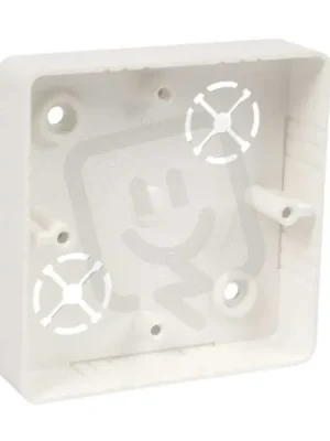 Značkový KRABICE LIŠTOVÁ, konfigurace HB, barva SUPERBÍLÁ/RAL9003 KOPOS LK 80X20R/1_HB