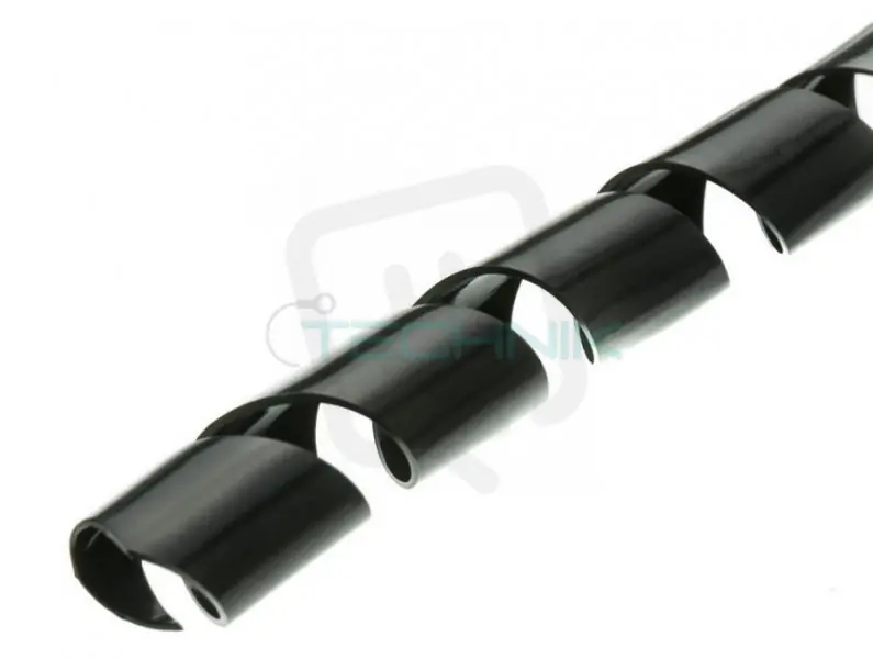 8 Svazkovací spirála černá 15-60mm,SPC Cenový Hit