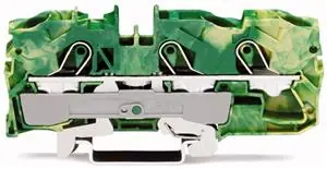 3vodičová svorka pro ochranný vodič, 10mm2, Ex e II, zeleno-žlutá Sleva