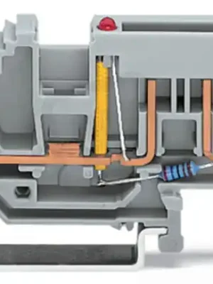 SK0004222-CZ20260306-083528-0-1772757330-272317-elsokr0090327 2vodičová pojistková svorka pro automobilové pojistky, s možností zkoušení, šedá Akční Cena