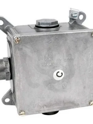 Značkový KRABICE S IP KRYTÍM KOVOVÁ, konfigurace P21, barva KOV KOPOS 7121 B_P21