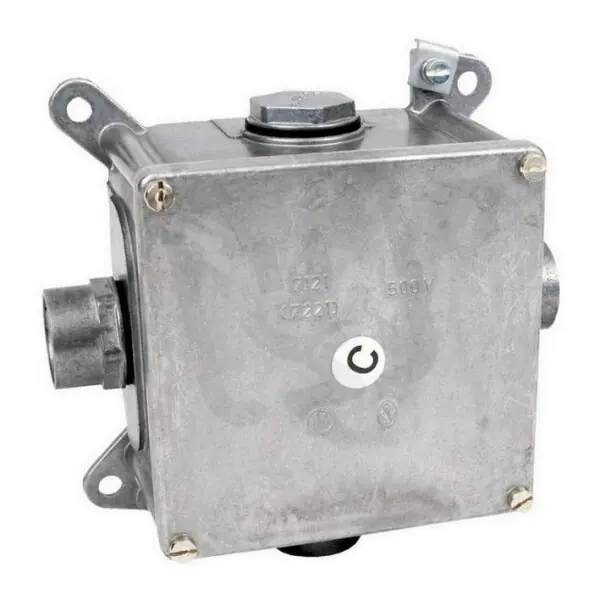 Značkový KRABICE S IP KRYTÍM KOVOVÁ, konfigurace P21, barva KOV KOPOS 7121 B_P21