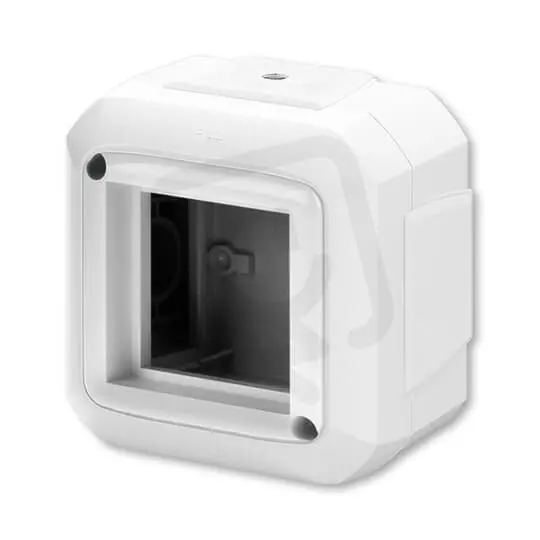 Zlevněný ABB 3903N-C03540 B Krabice nástěnná pro přístroje45x45,pro průběžnou montáž,IP20