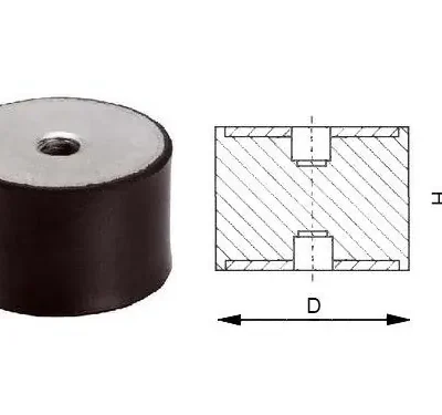 silentblok T3 10x8 M4 Bezpečná Platba