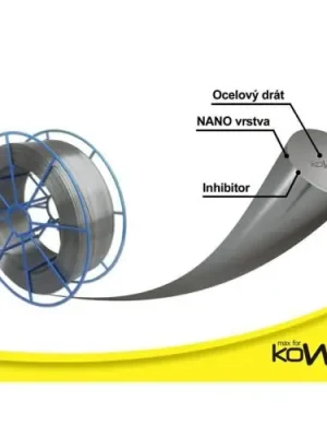 Originální KOWAX Svařovací drát Speed Road 0,8 G3Si1 / cívka 15 kg