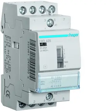 Aktuální Stykač instalační 25A 24V~ ERD425 4xNO