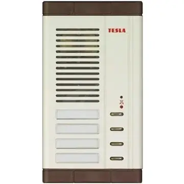 Nová Kolekce Vrátný elektrický EV94 4 tl. bez tl. na podsv.(trvalé) na kovový panel