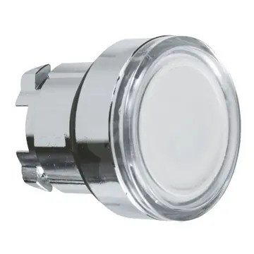 Hlavice stiskací ZB4BW313 LED prosvětlená lícující Bílá Levný