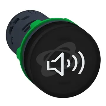 Novinka Hlavice akustická XB5KSB bzučák 90db 24V trvalý nebo přerušovaný tón