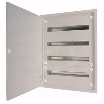 Rozvodnice pod omítku 72M plné dveře (3 řady) IP30 BF-U šedá Luxusní