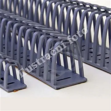 Autentický Kanál rozvaděčový DINOSAURO DN-AS G 02181 světle šedá