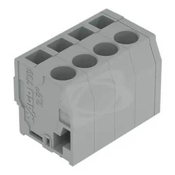 Svorka na desky plošných spojů 2,5 mm2 rozteč 5 mm 6pól šedá 739-106 Ověřený