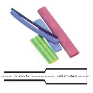 Značkový Trubička smršťovací 19,0/ 9,5x0,8 černá SB Č GPH