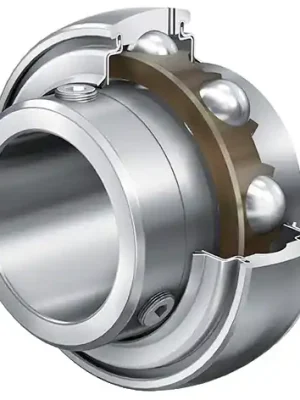 Značkový GYE50-KRR-B-FA107-VA-HLA INA vnitřní jednořadé kuličkové ložisko se zajištěním na červíka s přesahem na obě strany