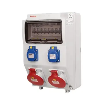 Zásuvková skříň IP44 jištěná ZSF 20200000.0 /3958 Akční Nabídka