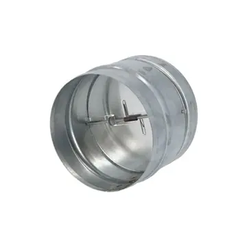 Celosvětová Doprava Spojka s klapkou KOM 100Zn