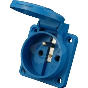 Zásuvka vestavná 16A 230V CZ VZ16 modrá Kup Teď