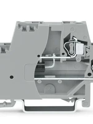Zlevněný WAGO Svorka 280-944/281-591 pro moduly Dvoupatrová S koncovou bočnicí, šedá