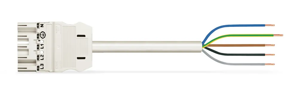 Hit Sezóny WAGO Konektor  771-9995/216-602 Konfekcionovaný s propojovacím kabelem  Zástrčka / otevřený konec, bílá