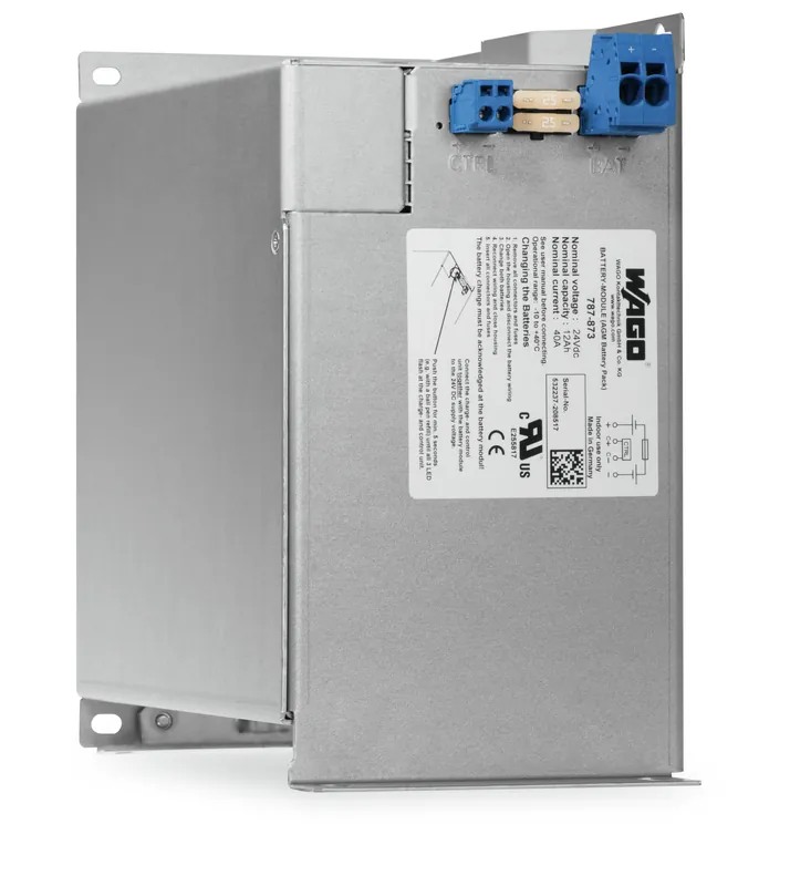 Objednat Nyní WAGO Modul 787-873 akumulátorový s olověným gelem (AGM) vstupní napětí 24 V DC výstupní proud 40 A