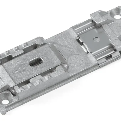 Sezónní Sleva WAGO Adaptér 787-897 na nosnou lištu ze zinkového tlakového odlitku, k upevnění přístrojů 787-8xx na nosnou lištu (DIN 35)