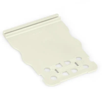 Horká Nabídka WAGO Podložka 831-506  pro odlehčení tahu pro pružinové svorkovnice a konektory s pájecími piny šířka 51 mm, šedá