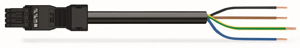 Ihned K Objednání WAGO Konektor 891-8994/106-801 Konfekcionovaný s propojovacím Konektorem  Zdířka / otevřený konec, černá