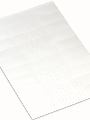 Ověřený WAGO Štítek 209-113 pro laserové tiskárny 9,5 x 25 mm 1ks = 1 arch (100 štítků na archu)