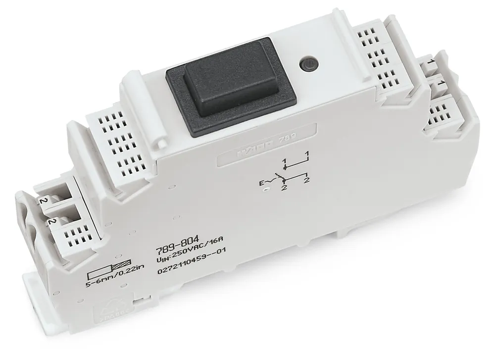 789-804 Push-button switch 1-pole Ruční Výroba