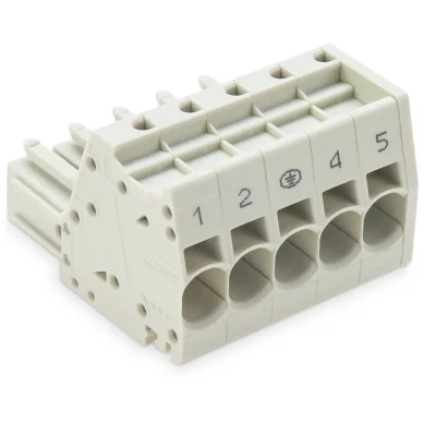 831-3105/000-9035 5-pole Pin spacing 7.6 Luxusní