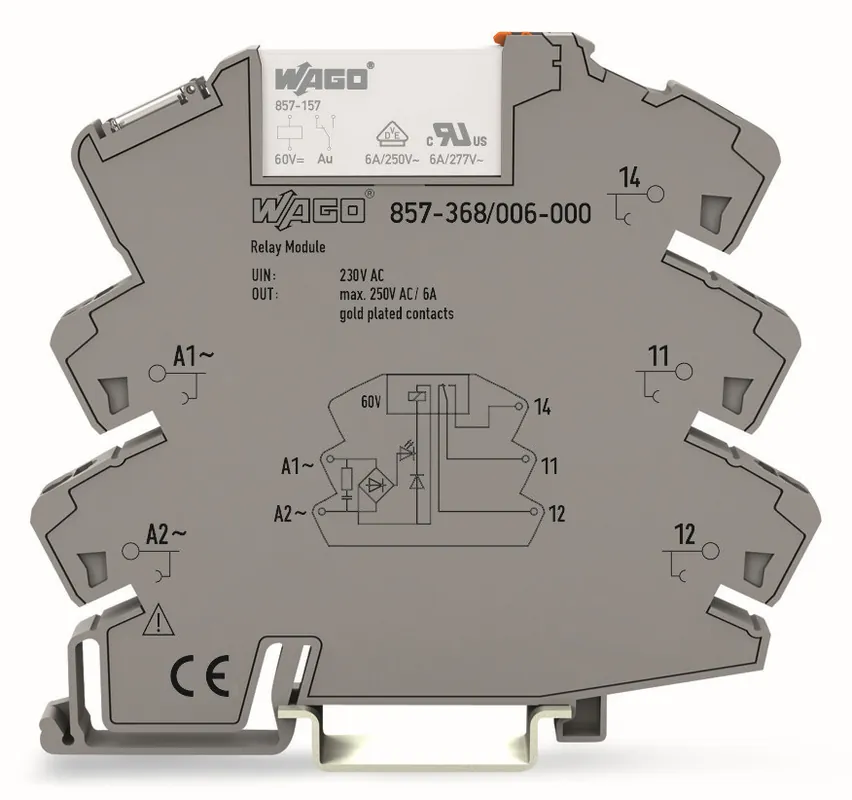 857-368/006-000 AC 230 V 16 mA, gray Levný