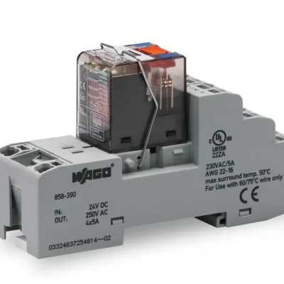 858-390 Coil voltage: DC 24 V 4 changeov Akce