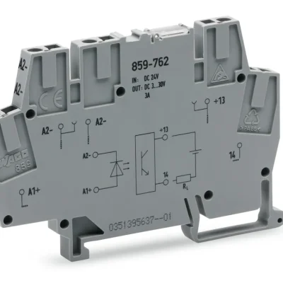 859-762 Input: 24 V DC Output: 3 - 30 VD Originální