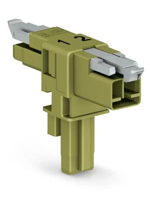 Zlevněný 890-1602 1 x plug / 2 x socket 2-pole, l