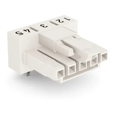 890-825/011-000 for PCBs 5-pole, white Nejlepší Volba