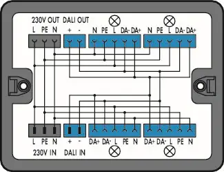 Poslední Šance 899-631/181-000 DISTRIBUTION 230 V + DAL