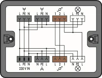 Omezená Nabídka 899-631/189-000 Two-way circuit 1 INPUT