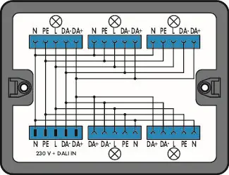 899-631/313-000 DISTRIBUTION DALI, black Doprava Zdarma