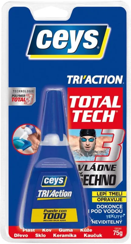 CEYS Lepidlo TRI’ACTION univerzální 3v1 75g Ověřený