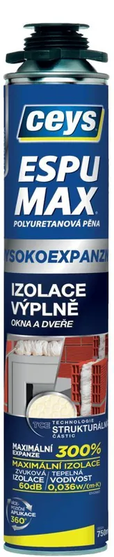 CEYS Pěna ESPUMAX vysokoexpanzní polyuretanová 750ml Pouze Dnes