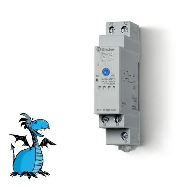 SK0232573-CZ20260306-083626-0-1772757395-pim-798102_1 Zlevněný FINDER Časové relé 80.61.0.240.0000, 1P/8A, 24-240V AC/DC