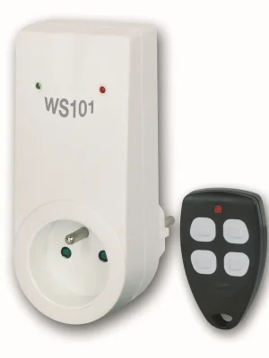 Značkový ELEKTROBOCK Zásuvka WS 101 dálkově ovládaná