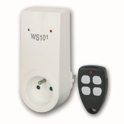 Značkový ELEKTROBOCK Zásuvka WS 101 dálkově ovládaná